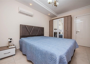  Затишна мебльована квартира з багатою інфраструктурою в мальовничому районі Авсаллар