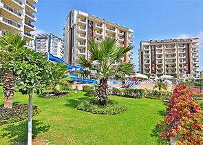  Затишна мебльована квартира з багатою інфраструктурою в мальовничому районі Авсаллар