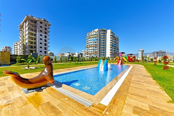 Оренда затишної квартири 1 + 1 з багатою інфраструктурою в самому серці Махмутлара