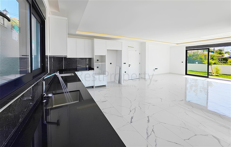 Розкішна вілла 4 + 1 з приватним басейном і видом на море в Каргиджаку