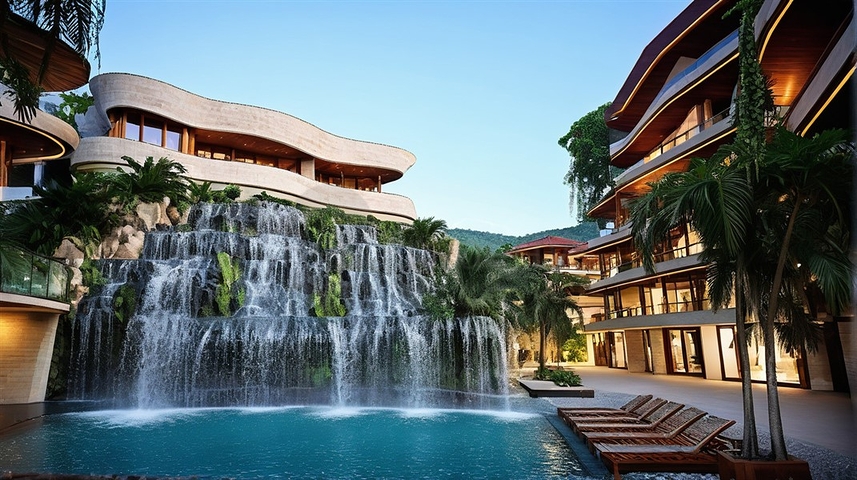 Інвестиція в стильне життя біля моря-апартаменти в сучасному житловому проекті на Пхукеті