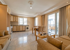 Просторий пентхаус 4 + 1 в затишному житловому комплексі в районі Оба-комфорт для всієї родини