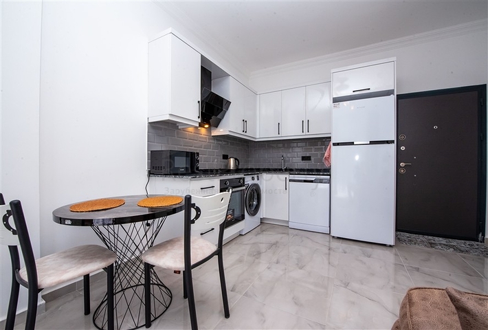 Затишна мебльована квартира 1+1 в сучасному комплексі з інфраструктурою курортного рівня