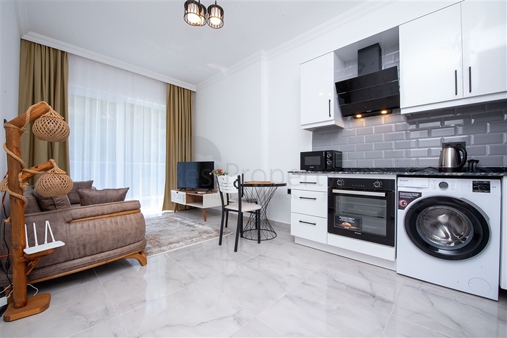 Затишна мебльована квартира 1+1 в сучасному комплексі з інфраструктурою курортного рівня