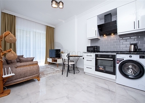 Затишна мебльована квартира 1+1 в сучасному комплексі з інфраструктурою курортного рівня