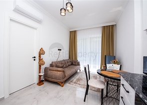 Затишна мебльована квартира 1+1 в сучасному комплексі з інфраструктурою курортного рівня