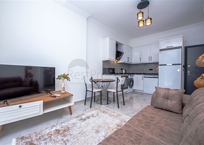 Затишна мебльована квартира 1+1 в сучасному комплексі з інфраструктурою курортного рівня