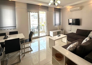 Мебльована квартира 2+1 в самому центрі Клеопатри-всього в 350 метрах від моря