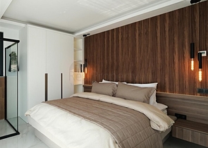 Сучасна вілла з панорамним видом на море в Аланьї