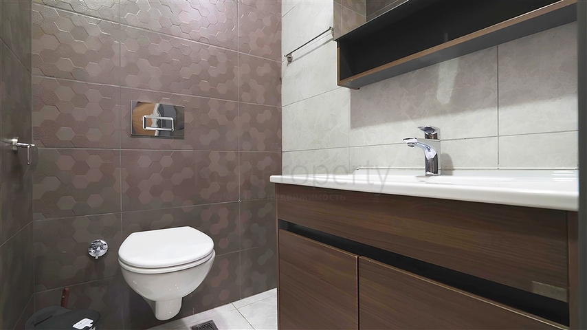 Пентхаус 2 + 1 з терасою в сучасному комплексі в районі Оба