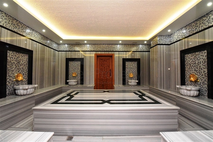 Пентхаус 2 + 1 з терасою в сучасному комплексі в районі Оба