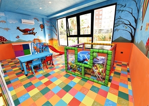 Пентхаус 2 + 1 з терасою в сучасному комплексі в районі Оба