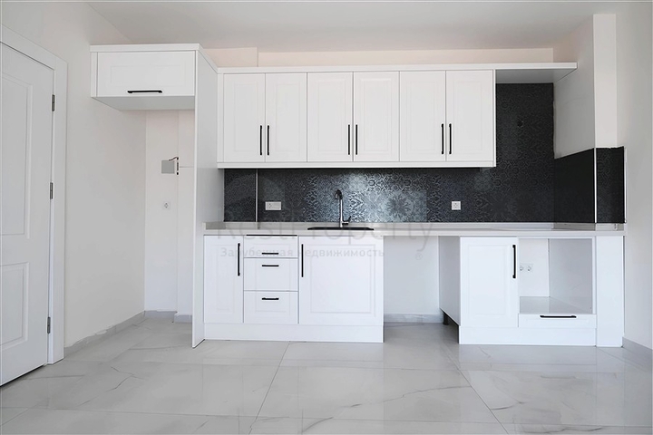 Простора квартира з видом на море в мальовничому районі Аланії