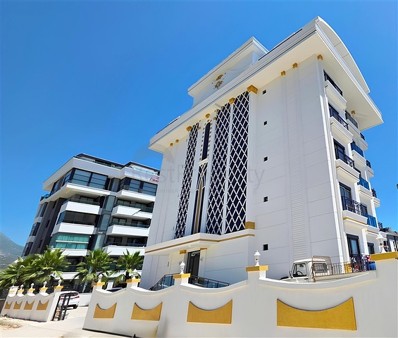 Простора квартира з видом на море в мальовничому районі Аланії