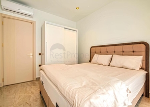 Сучасна мебльована квартира в 200 метрах від моря в Тосмурі