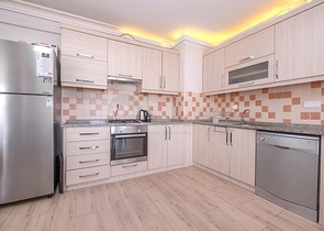 Квартира 2 + 1 з видом на море в районі Джікджіллі