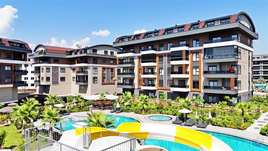 Затишна квартира 1 + 1 в районі Оба 