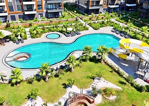 Затишна квартира 1 + 1 в районі Оба 