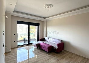 Сучасна квартира 1 + 1 з видом на море в Демірташі