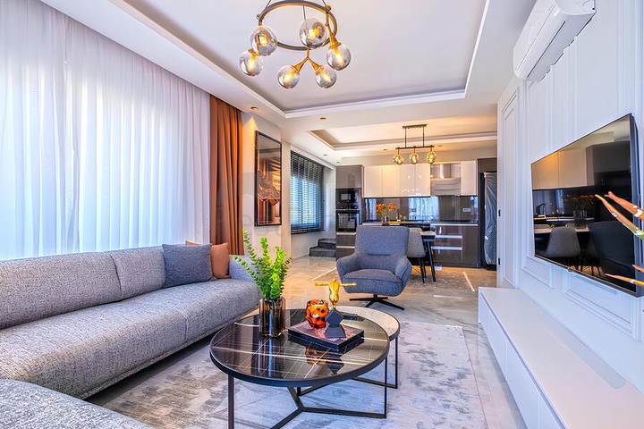 Moye Oba Residence-дуплекс з власним басейном в престижному районі Оба, Аланія