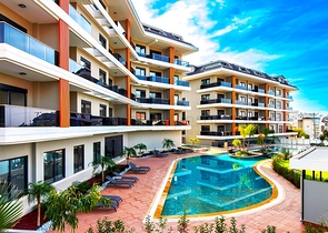 Moye Oba Residence-дуплекс з власним басейном в престижному районі Оба, Аланія