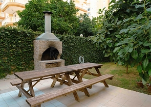 Квартира 1 + 1 в зеленому комплексі Махмутлара