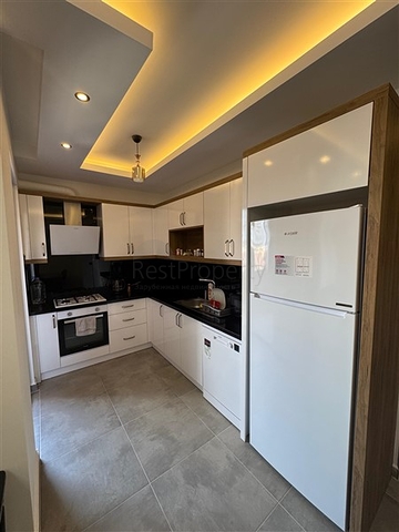 Сучасна квартира 1 + 1 в новому комплексі в Махмутларі всього 350 м від моря