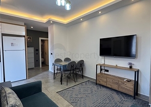 Сучасна квартира 1 + 1 в новому комплексі в Махмутларі всього 350 м від моря