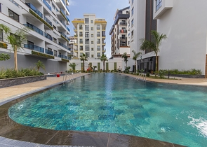 Сучасна квартира 1 + 1 в новому комплексі з басейном і спа-зоною в Махмутларі