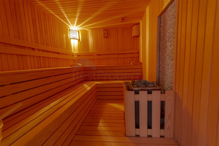 Квартира 1+1 з видом на море і багатою інфраструктурою в Махмутларі