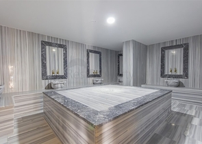 Квартира 1+1 з видом на море і багатою інфраструктурою в Махмутларі