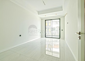 Сучасна квартира 2+1 в новому житловому комплексі біля моря в районі Тюрклер