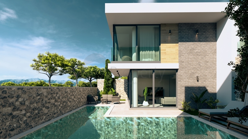 Відокремлена вілла з особистим басейном в Калкані