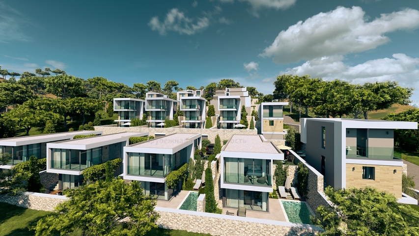 Відокремлена вілла з особистим басейном в Калкані