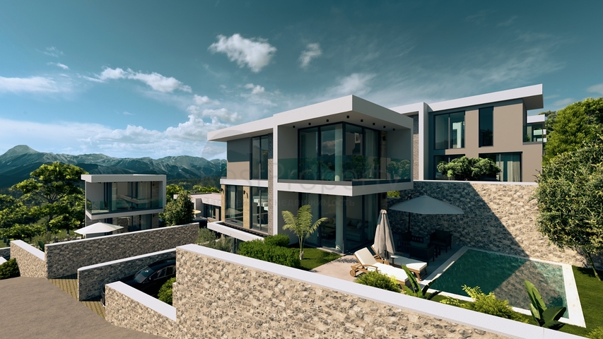 Відокремлена вілла з особистим басейном в Калкані