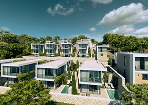 Відокремлена вілла з особистим басейном в Калкані