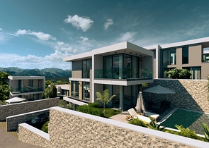 Відокремлена вілла з особистим басейном в Калкані