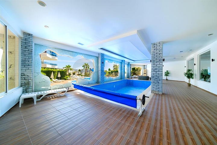 Відмінна мебльована квартира 2 + 1 в житловому комплексі з розвиненою інфраструктурою — Авсаллар / Аланья