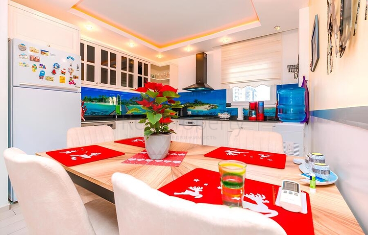 Відмінна мебльована квартира 2 + 1 в житловому комплексі з розвиненою інфраструктурою — Авсаллар / Аланья