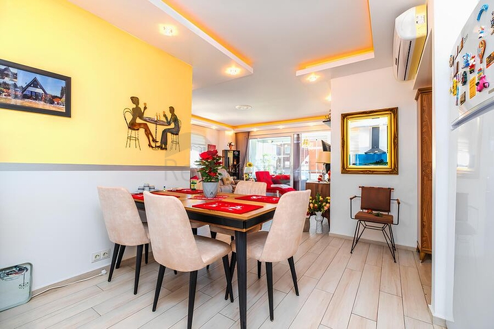 Відмінна мебльована квартира 2 + 1 в житловому комплексі з розвиненою інфраструктурою — Авсаллар / Аланья