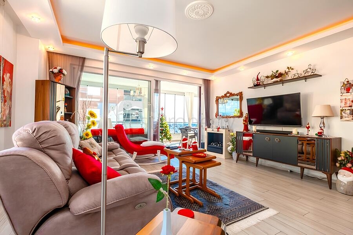 Відмінна мебльована квартира 2 + 1 в житловому комплексі з розвиненою інфраструктурою — Авсаллар / Аланья