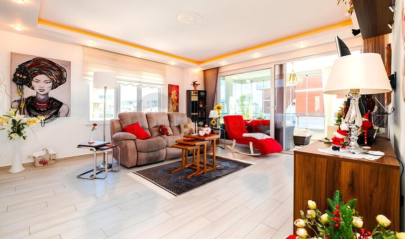 Відмінна мебльована квартира 2 + 1 в житловому комплексі з розвиненою інфраструктурою — Авсаллар / Аланья