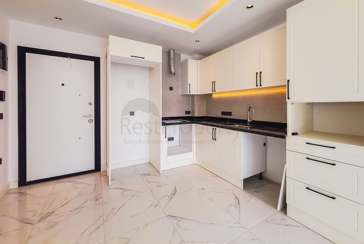 Сучасна квартира 1 + 1 в розвиненому житловому комплексі Аланії