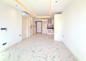 Сучасна квартира 1 + 1 в розвиненому житловому комплексі Аланії