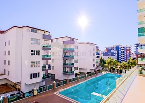 Затишна квартира 2 + 1 в сучасному житловому комплексі Тосмура