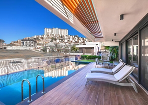 Сучасна вілла 3+1 з терасою і розвиненою інфраструктурою в районі Каргиджак